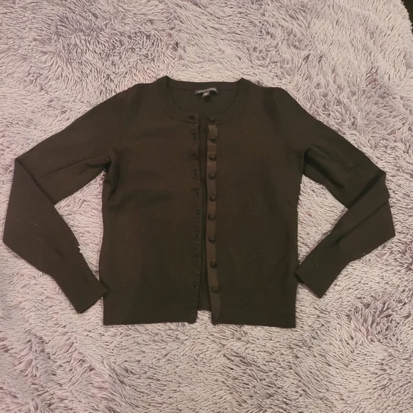 Banana Republic Black Wool Sweater - Picture 1 of 8